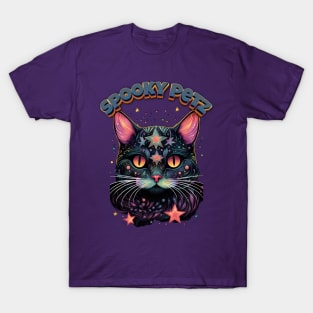 Spooky Petz- Witchy Kitty T-Shirt